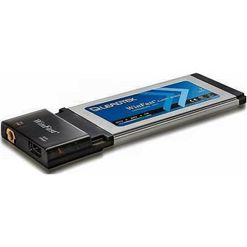 Leadtek - ExDTV2300-H - ExDTV2300 H Hybrid ,ExpressCard ������� ������ ��  (not usb) , high definition DVB-T and worldwide analog TV reception,MCE software Encoder support,High-quality digital/analog TV tuner,FM Radio reception,Stereo Audio ,Capture analog video from Composite or S-Video ,Vista Certified Vista MCE support.