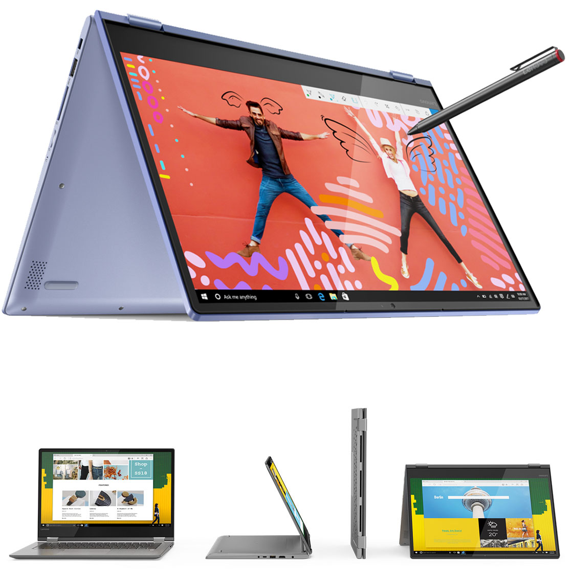 Lenovo - 81EK008GIV - התמונה להמחשה בלבד