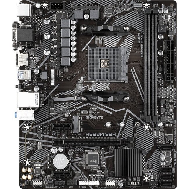 Gigabyte - A520M-S2H -   