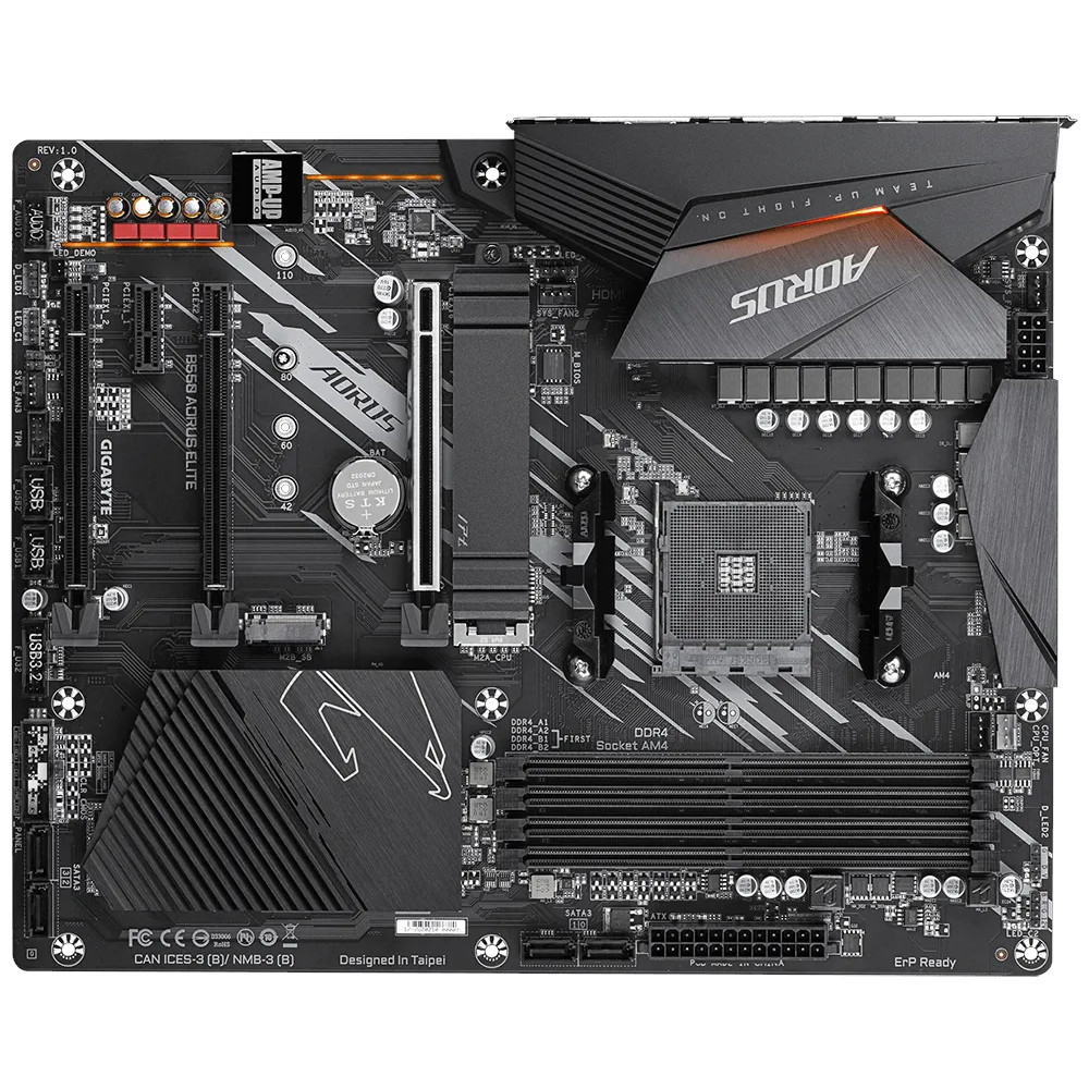 Gigabyte - B550-AORUS-ELITE-V2 - התמונה להמחשה בלבד