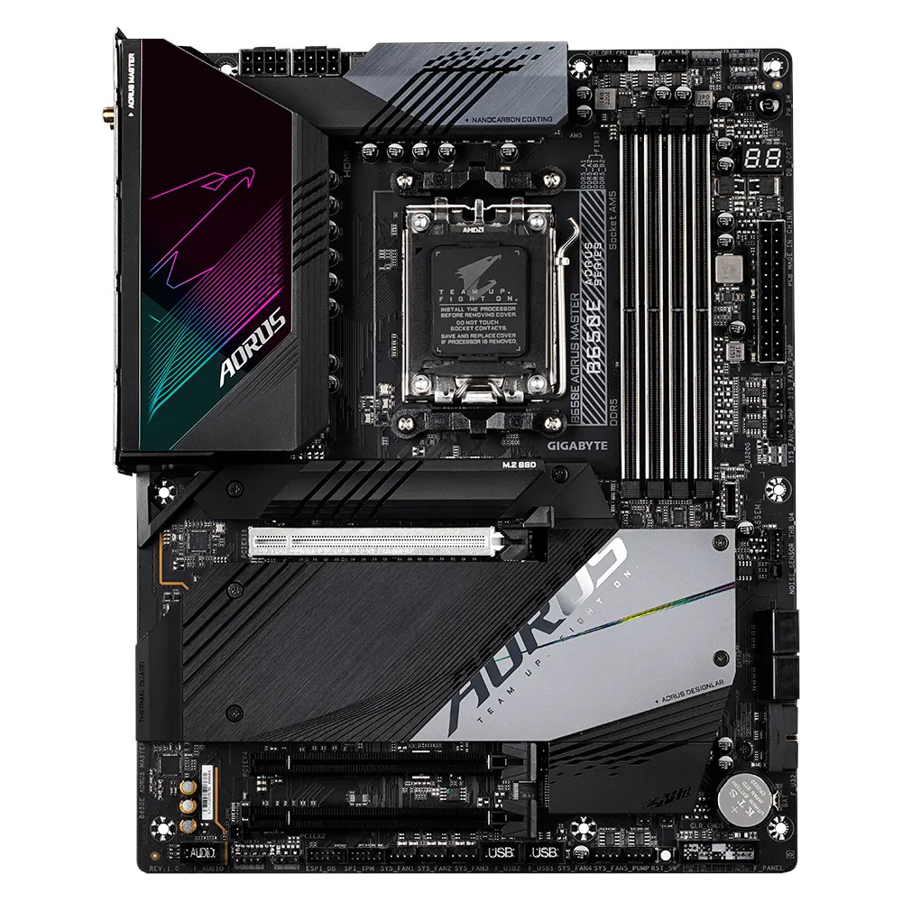 Gigabyte - B650E-AORUS-MASTER - התמונה להמחשה בלבד