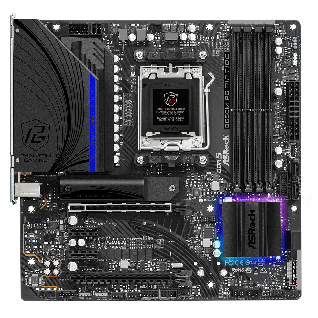 ASRock - B650M-PG-Riptide -   