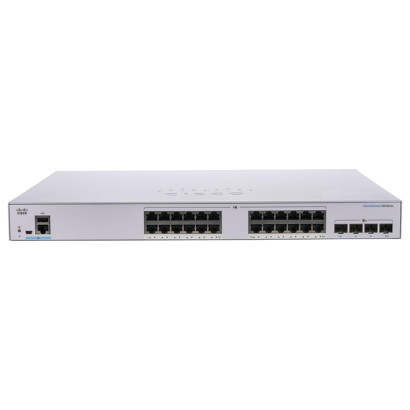 Cisco - CBS250-24T-4G-EU - התמונה להמחשה בלבד
