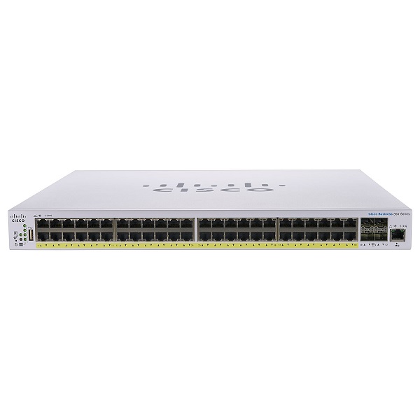 Cisco - CBS350-48NGP-4X-EU - התמונה להמחשה בלבד