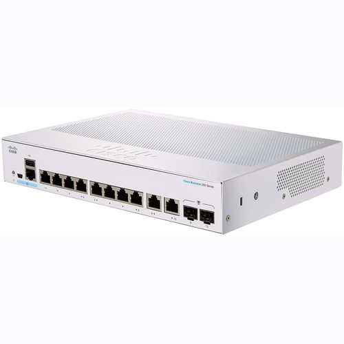 Cisco - CBS350-8MGP-2X-EU - התמונה להמחשה בלבד