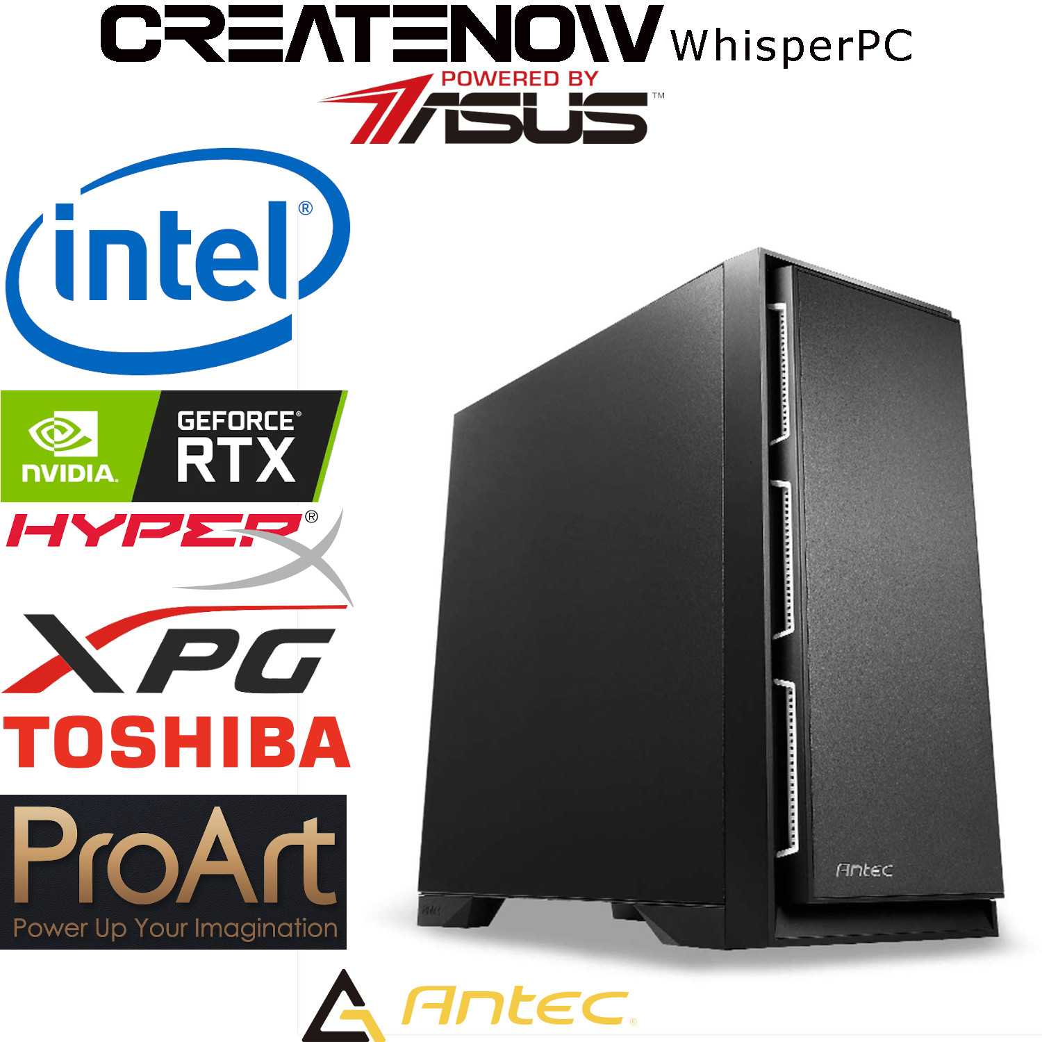 Plonter - CreateNow-Silent-2070S - התמונה להמחשה בלבד