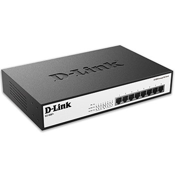 D-Link - DES-1008P-Plus -   