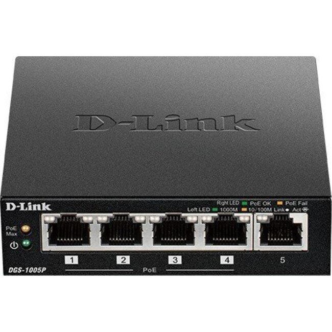 D-Link - DGS-1005P -   