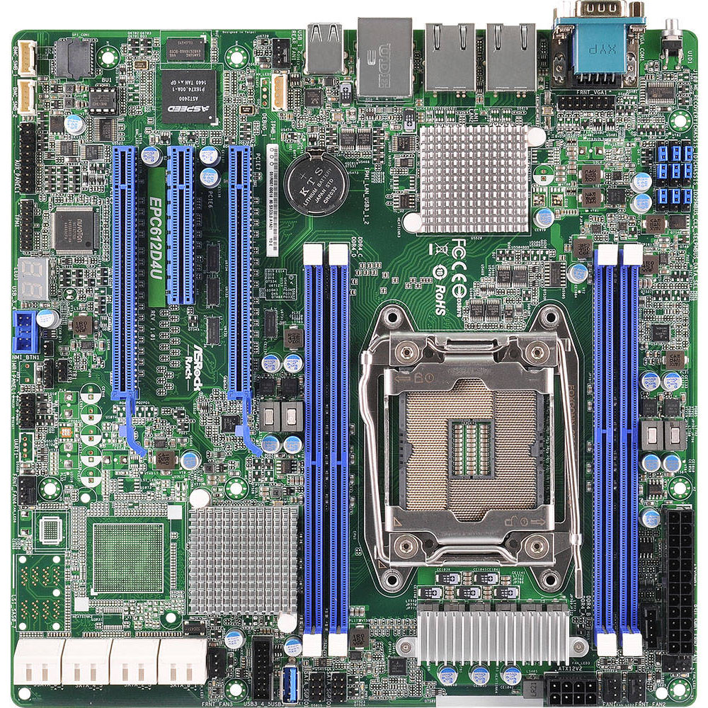 ASRock Rack - EPC612D4U - התמונה להמחשה בלבד