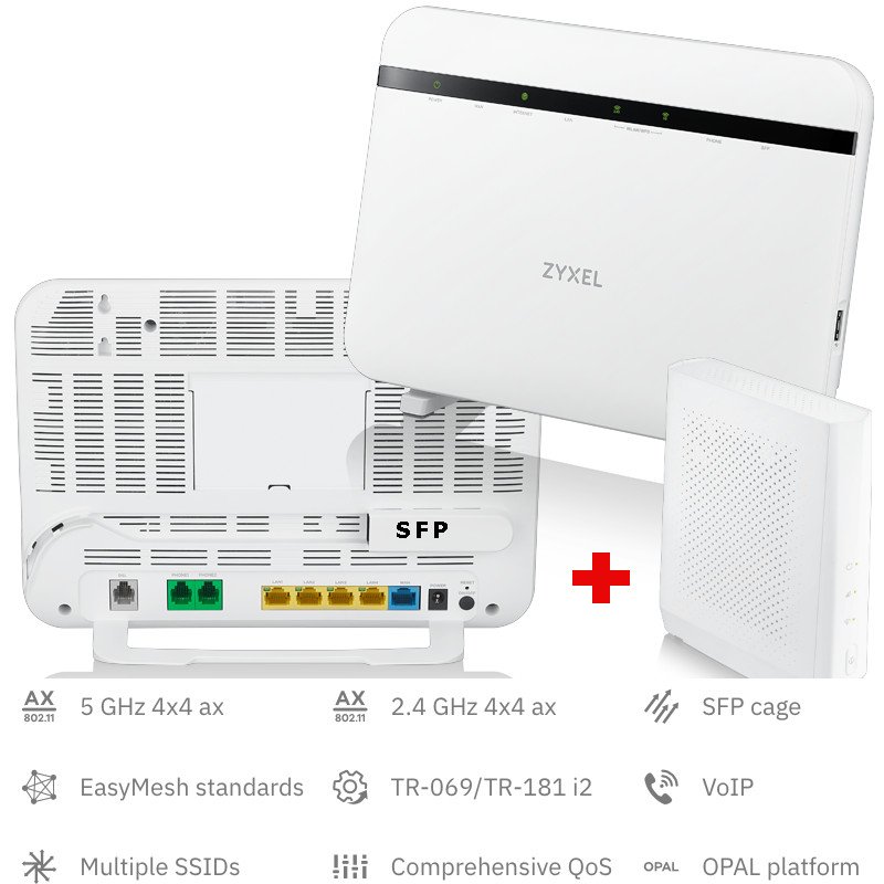 ZyXEL - DX5401-B0-WX3401-b0 - התמונה להמחשה בלבד