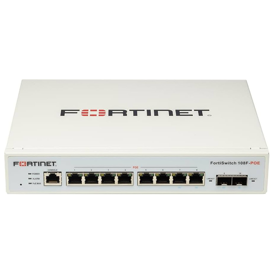 Fortinet - FS-108F-POE - התמונה להמחשה בלבד