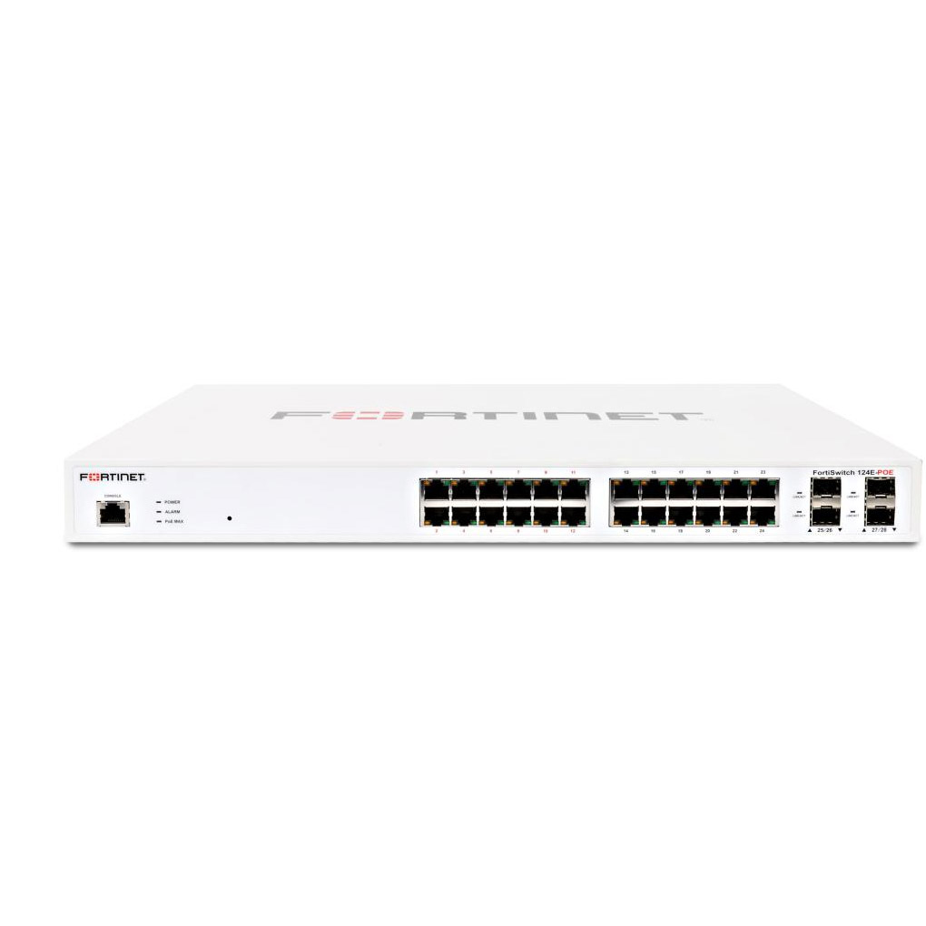 Fortinet - FS-124F-POE - התמונה להמחשה בלבד