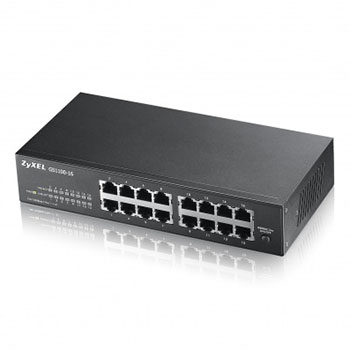 ZyXEL - GS1100-16 - התמונה להמחשה בלבד
