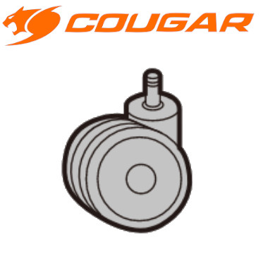 Cougar - Gaming-Chair-Wheel - התמונה להמחשה בלבד