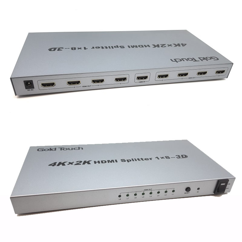 Gold Touch - HDMI-4K-S8 - התמונה להמחשה בלבד