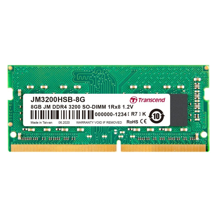 Transcend - JM3200HSG-8G - התמונה להמחשה בלבד