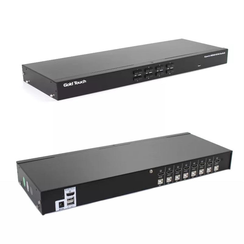 Gold Touch - KVM-HDMI-8-4K - התמונה להמחשה בלבד