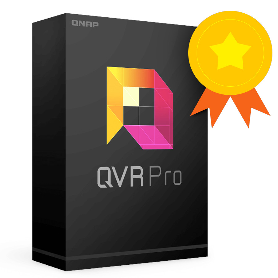 QNAP - LIC-SW-QVRPRO-4CH-EI - התמונה להמחשה בלבד