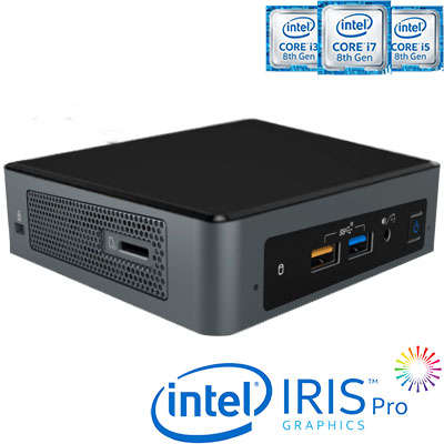 Intel - NUC8I3BEK - התמונה להמחשה בלבד