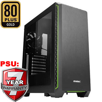 Antec - P7-Window-Green-EA650G-Pro - התמונה להמחשה בלבד