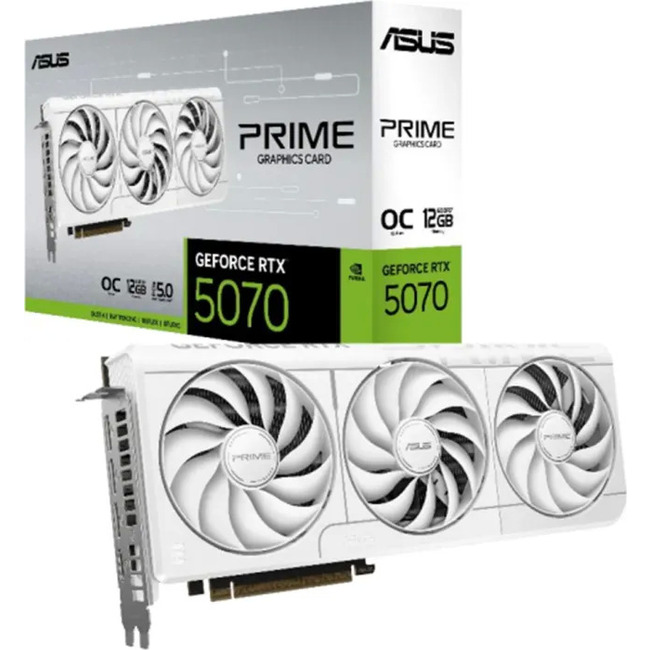 ASUS - PRIME-RTX5070-O12G-WHITE -   
