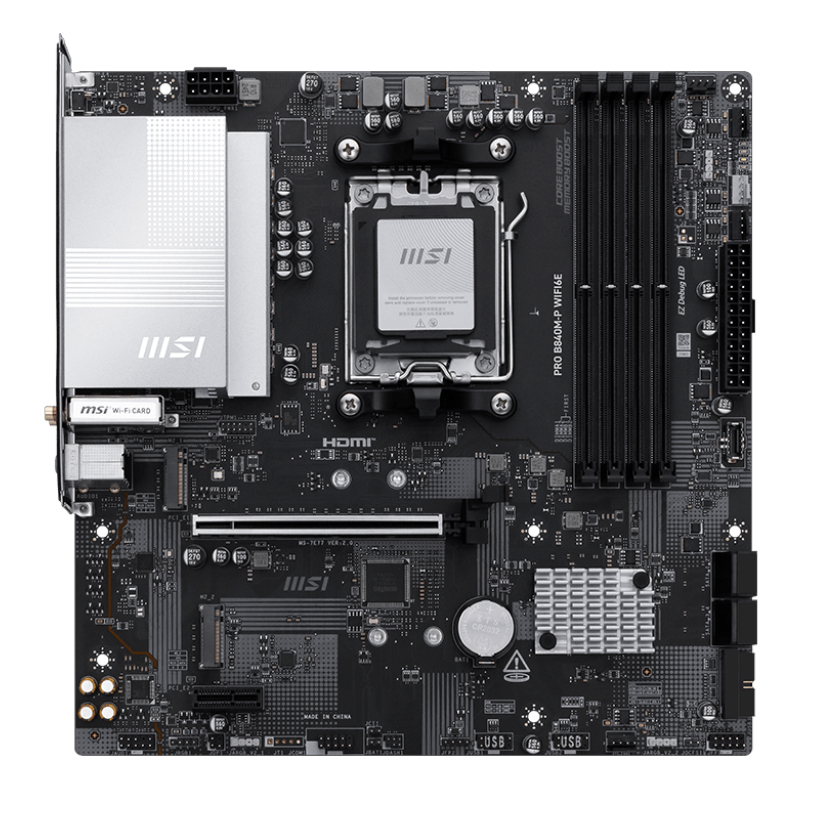 MSI - PRO-B840M-P-WIFI6E -   