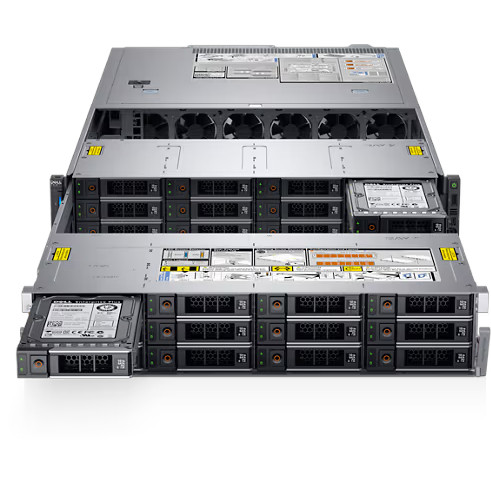DELL - R740XD2-4214R-256-2x960-24x16 - התמונה להמחשה בלבד