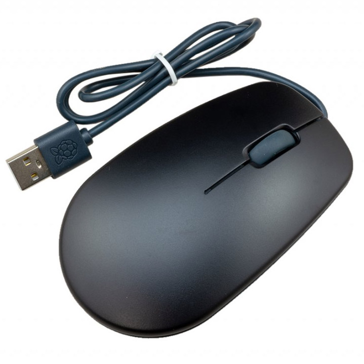 Raspberry Pi - RPI-MOUSE-BLACK-GREY -   