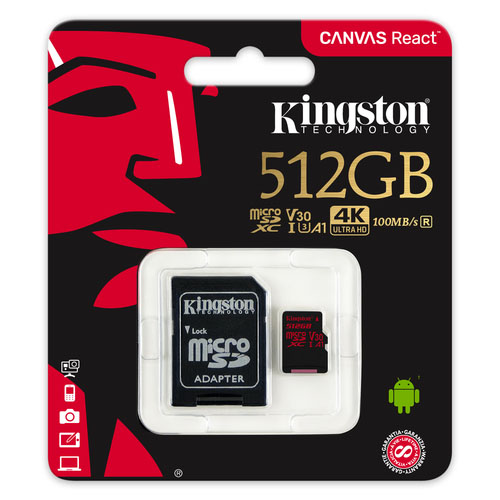 Kingston - SDCR-512GB - התמונה להמחשה בלבד