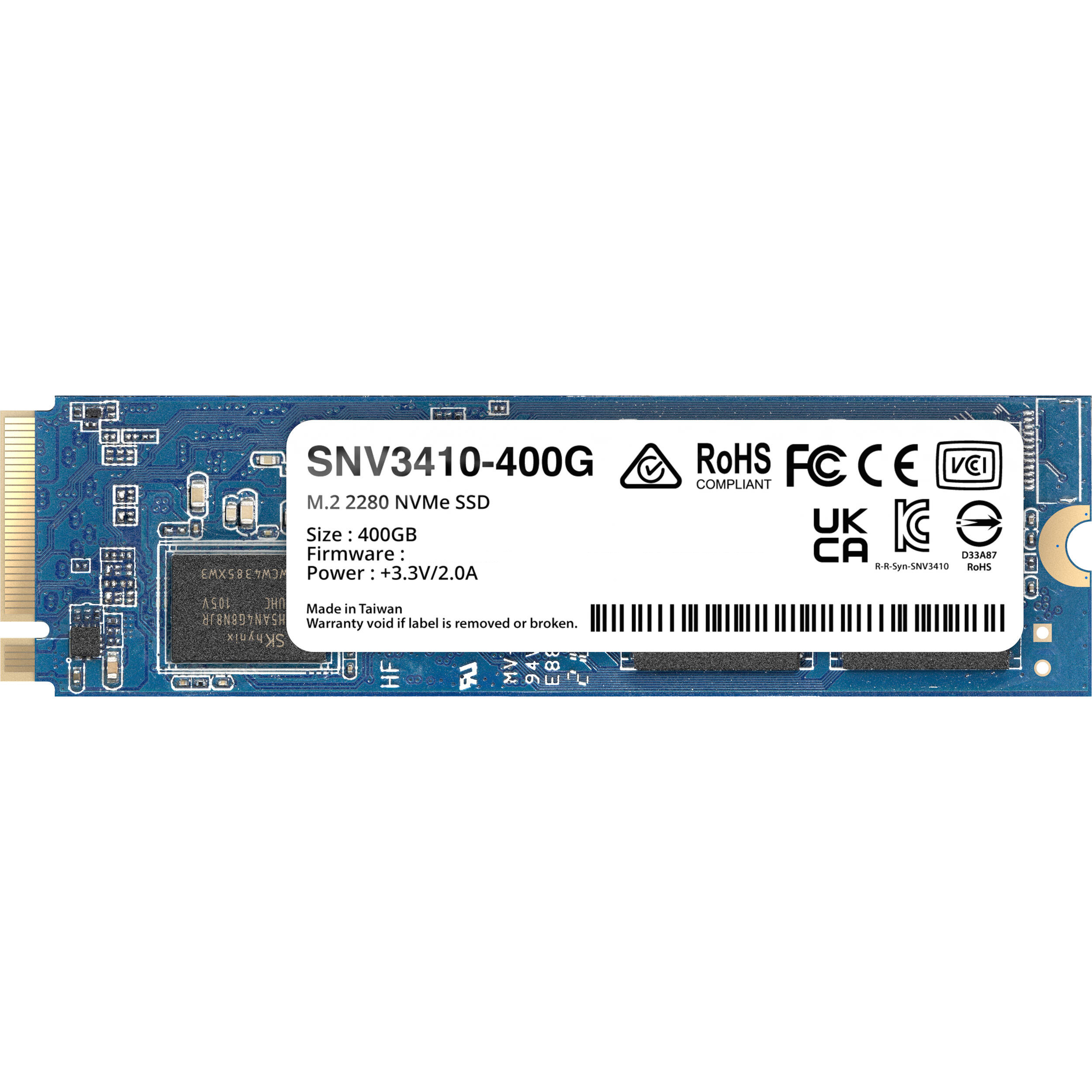 Synology - SNV3410-400G - התמונה להמחשה בלבד