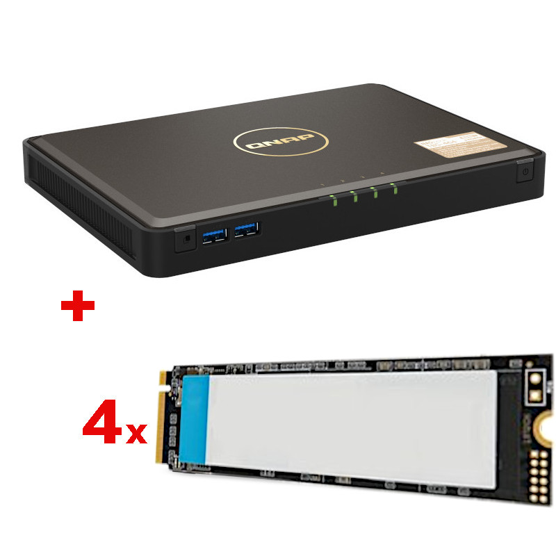 QNAP - TBS-464-16TB - התמונה להמחשה בלבד
