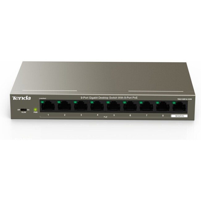 Tenda - TEG1109P-8-102W -   
