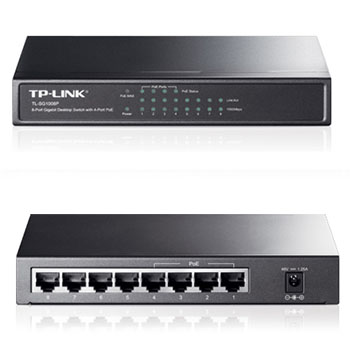 TP-LINK - TL-SG1008P - התמונה להמחשה בלבד