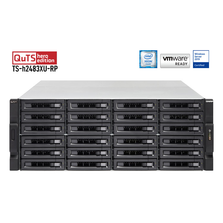 QNAP - h2483XU-RP-E2136-128G - התמונה להמחשה בלבד