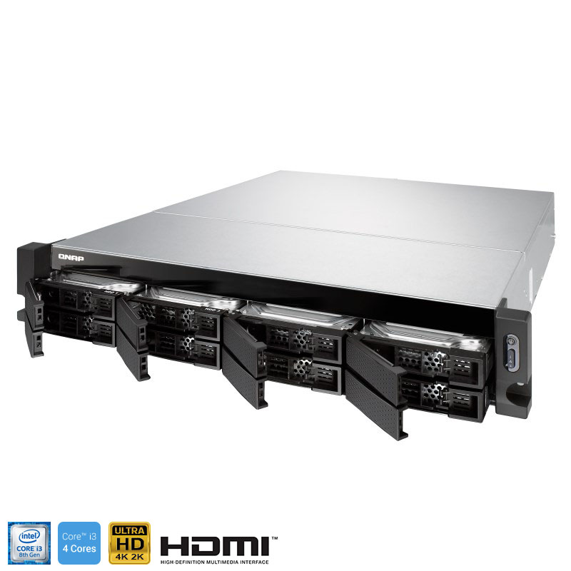 QNAP - TVS-872XU-RP-4G - התמונה להמחשה בלבד