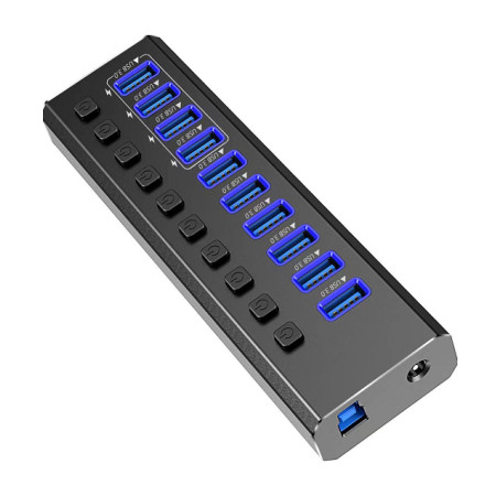 TopX - USB3HUB50-10 - התמונה להמחשה בלבד