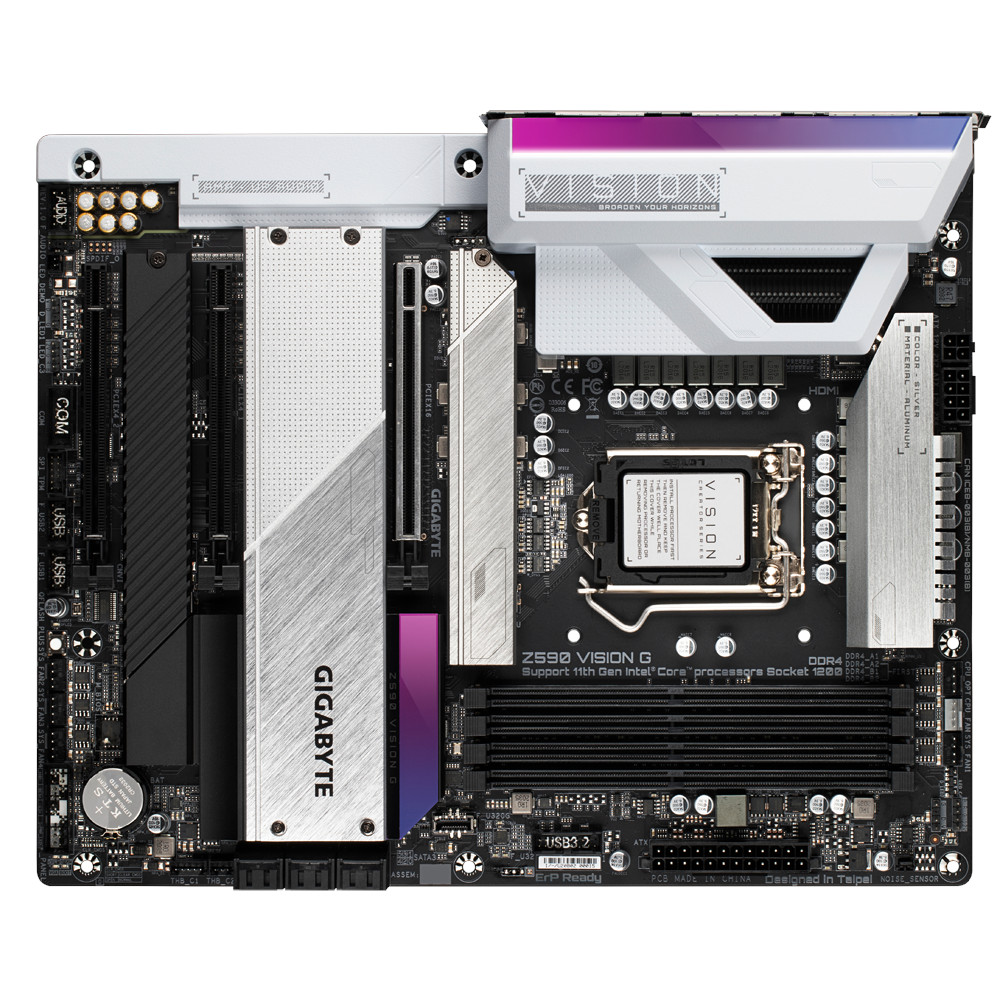 Gigabyte - Z590-VISION-G - התמונה להמחשה בלבד