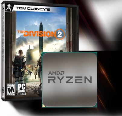 The Division 2 Packaging and AMD Ryzen Processor